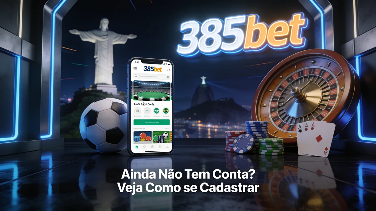 385bet no Brasil — Ainda Não Tem Conta? Veja Como se Cadastrar